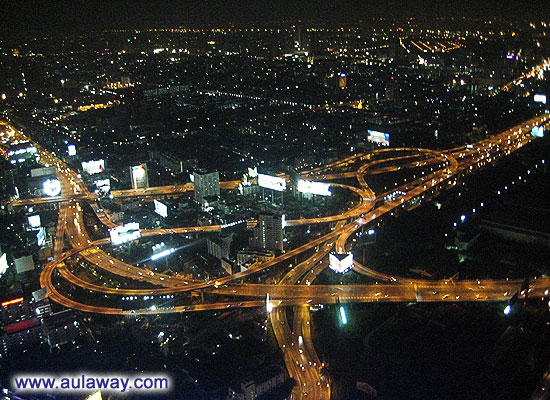 Photos from the bayok sky in Bangkok. Life at 68 floor