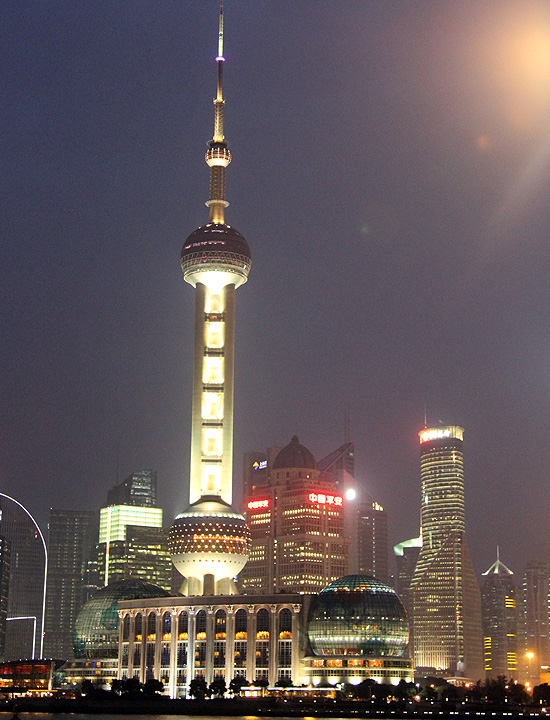 Вечерний Шанхай